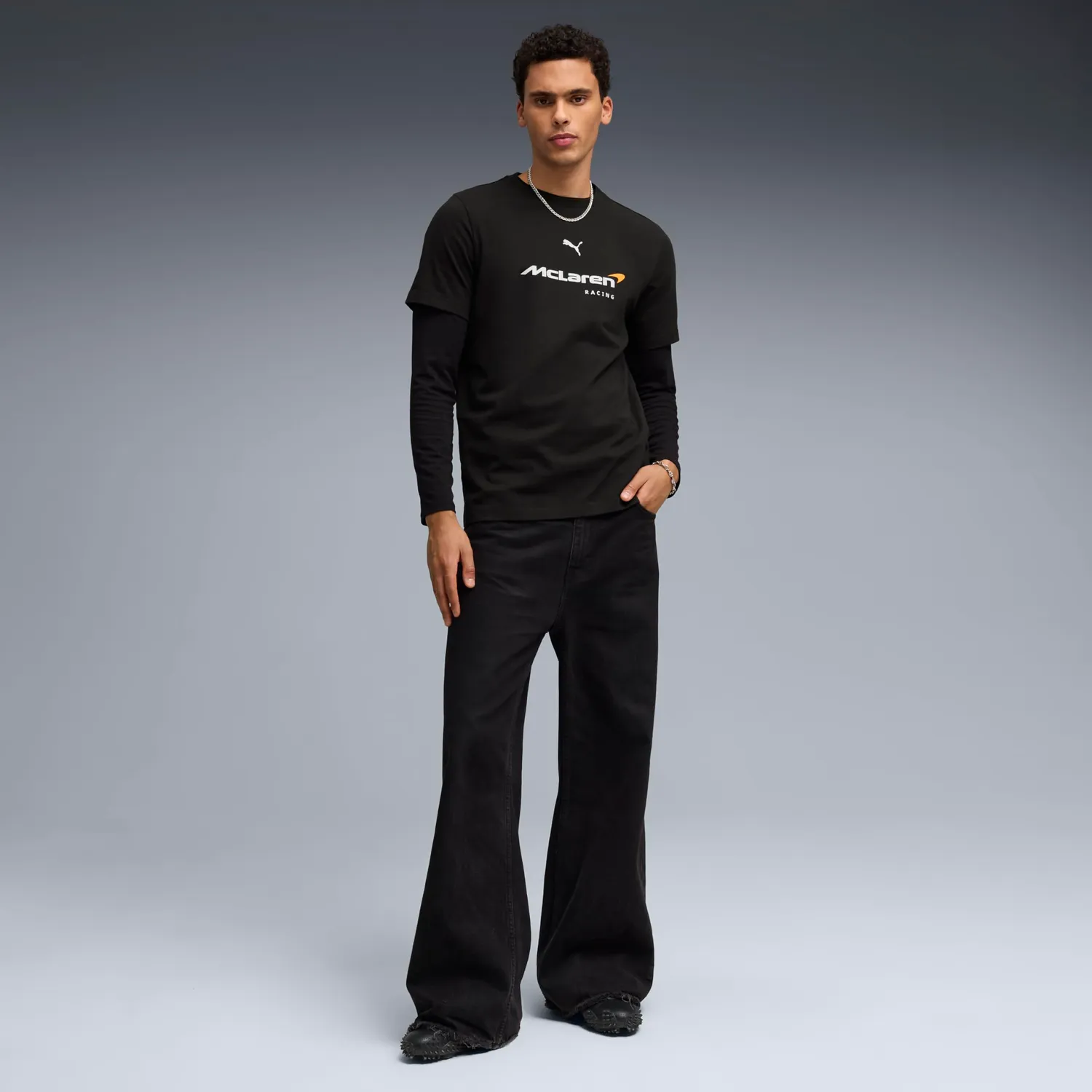 Puma McLaren Big Logo 2026 t-shirt papaya uomo