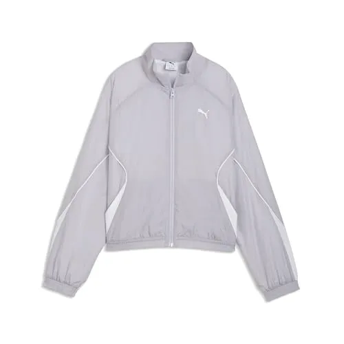 PUMA Sport Relaxed giacca donna full-zip Vibrant Silver