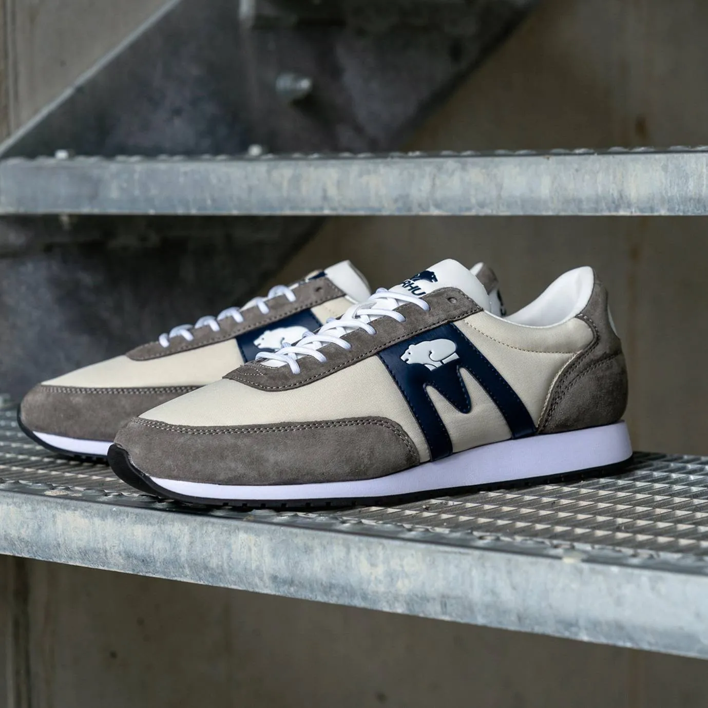 Karhu Albatross 82 sneakers grigio blu navy nylon
