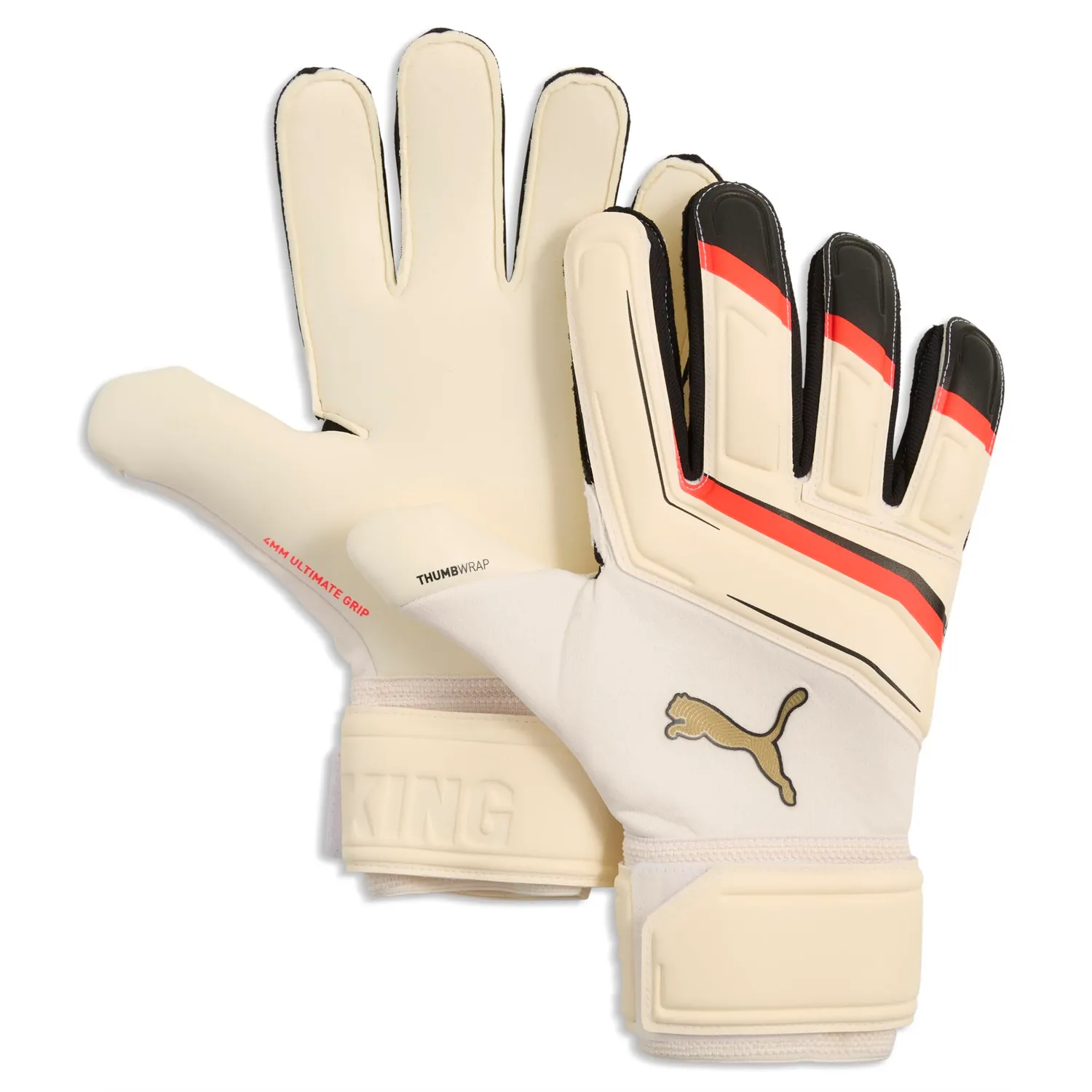 Puma King Pro RC guanti portiere bambino 9 rosso nero