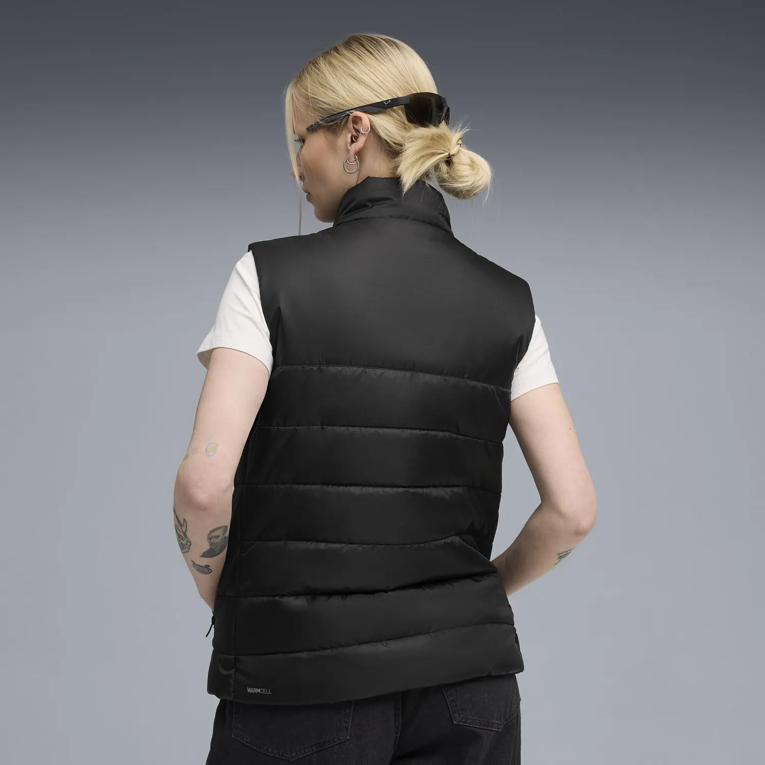 PUMA Essentials gilet imbottito donna taglia S nero