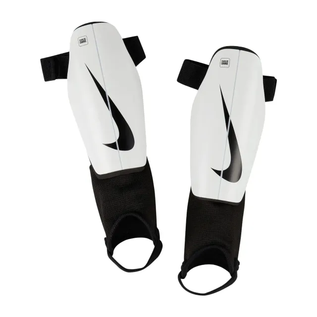 Nike Charge parastinchi calcio bimbi M bianco nero