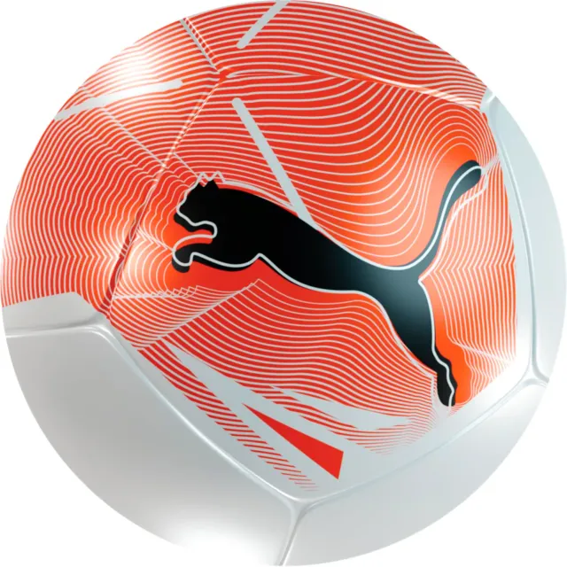 Puma Big Cat Miniball pallone bianco rosso