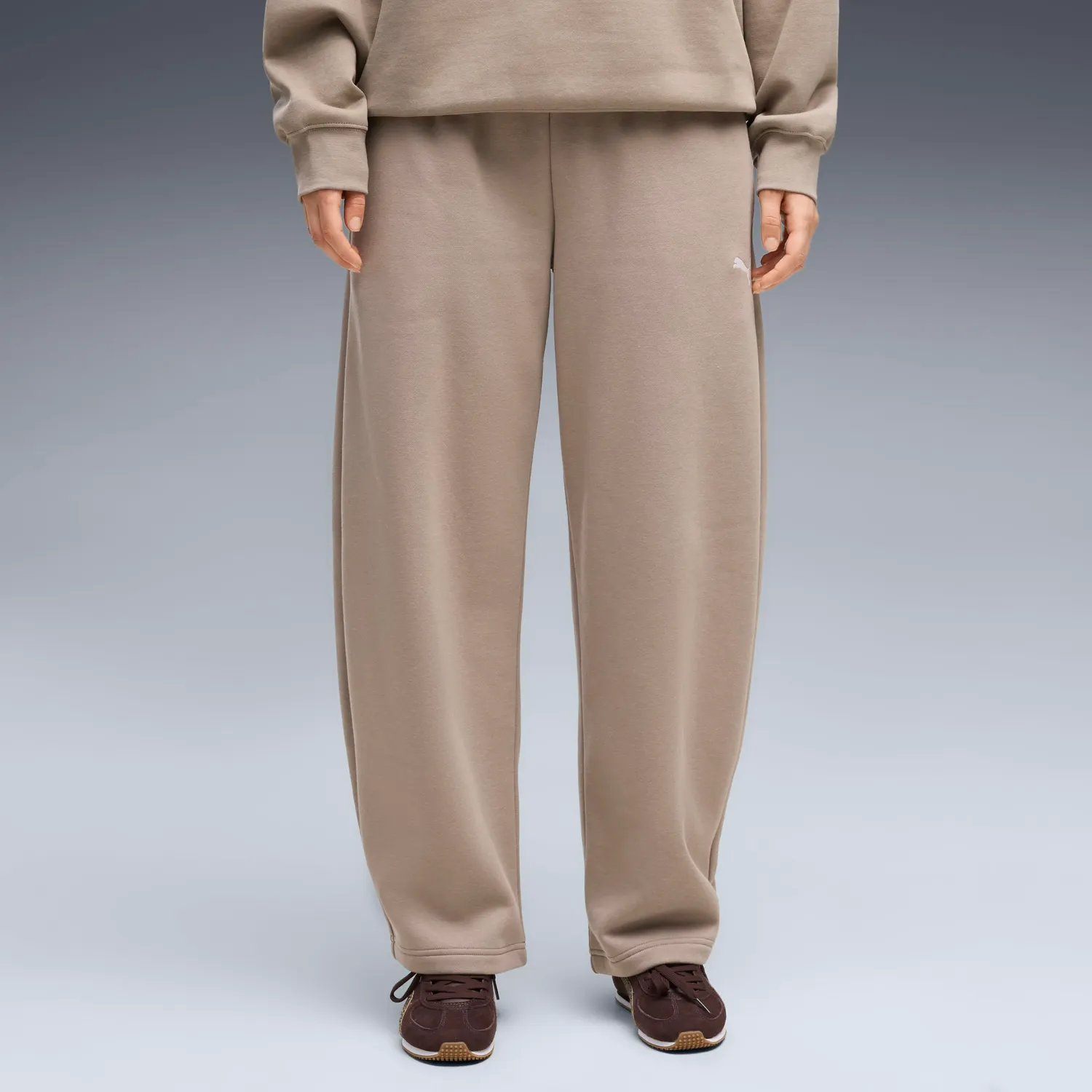Puma Ess Relaxed Barrel Leg Pants FL pantaloni larghi