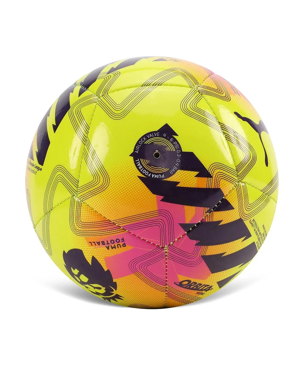 PUMA Orbita Premier League 2025/26 minipallone Fluo Yellow