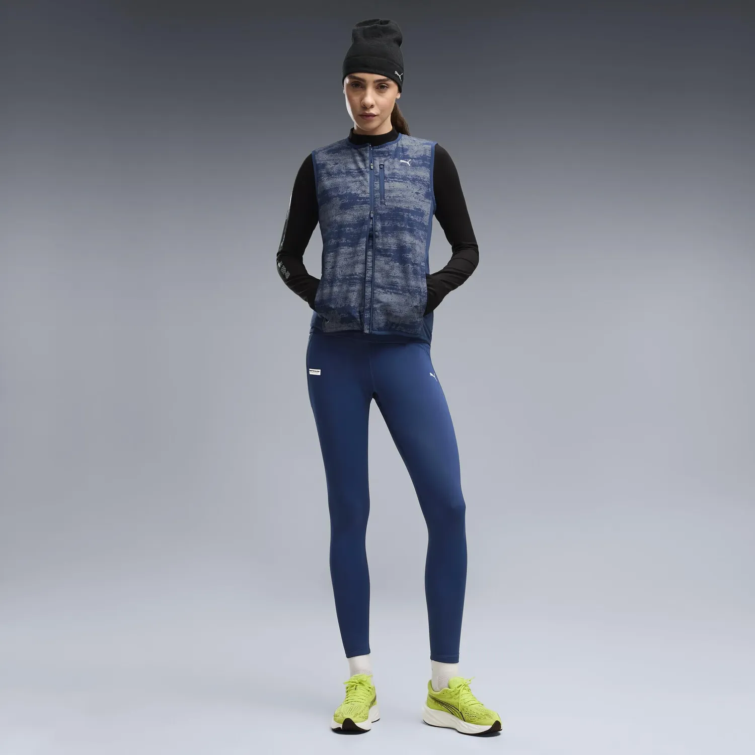 Puma Brightstride Primaloft gilet running donna imbottito