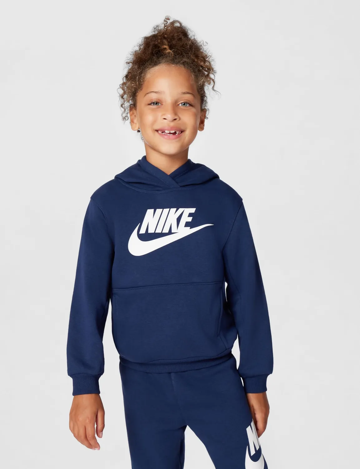 Nike Club Fleece tuta bambino pile navy 3-4 anni