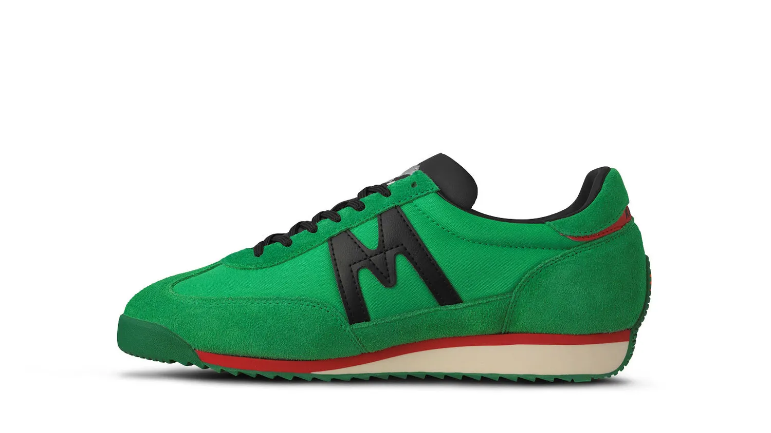 Karhu Mestari 76 scarpe Green Bee Jet Black nylon
