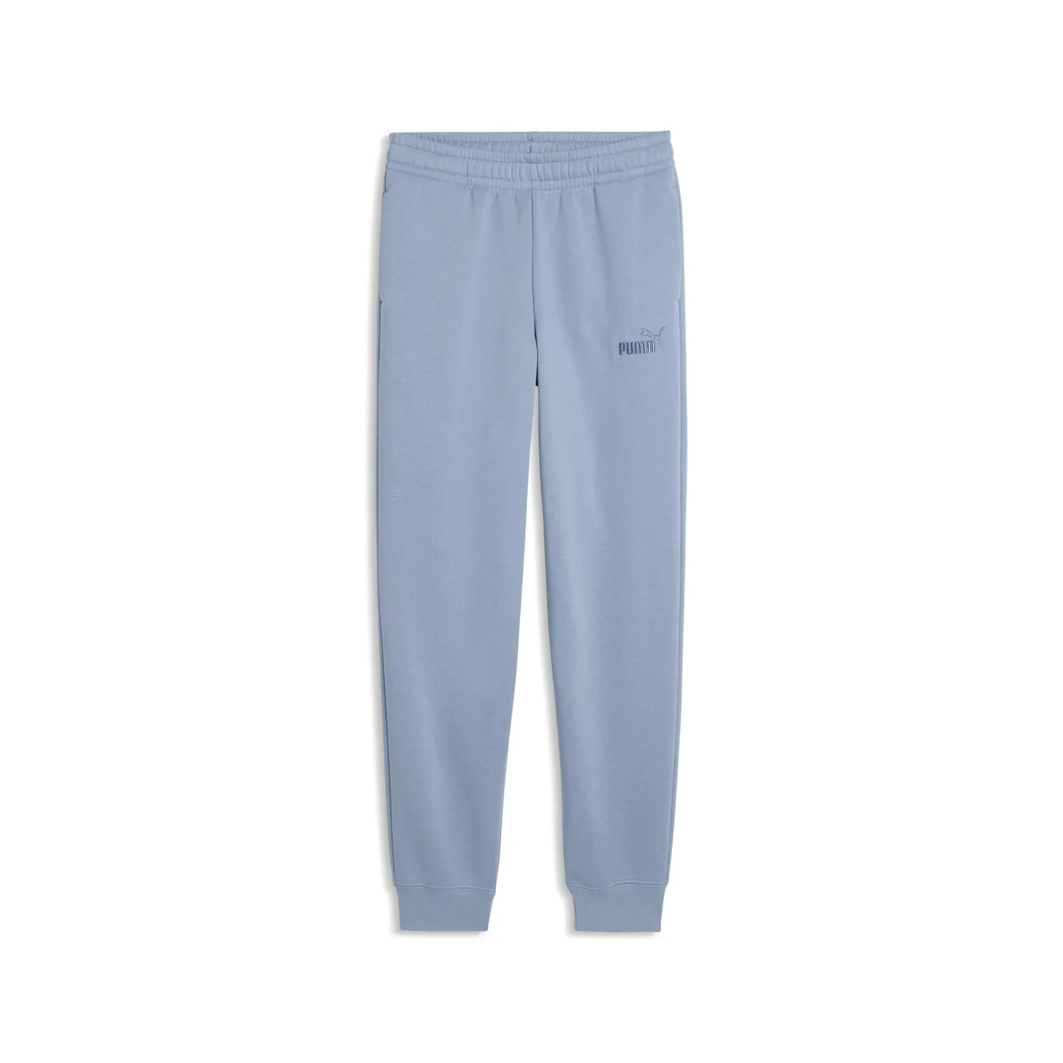 Puma Ess No.1 Logo pantaloni tuta bimbo grigio felpati