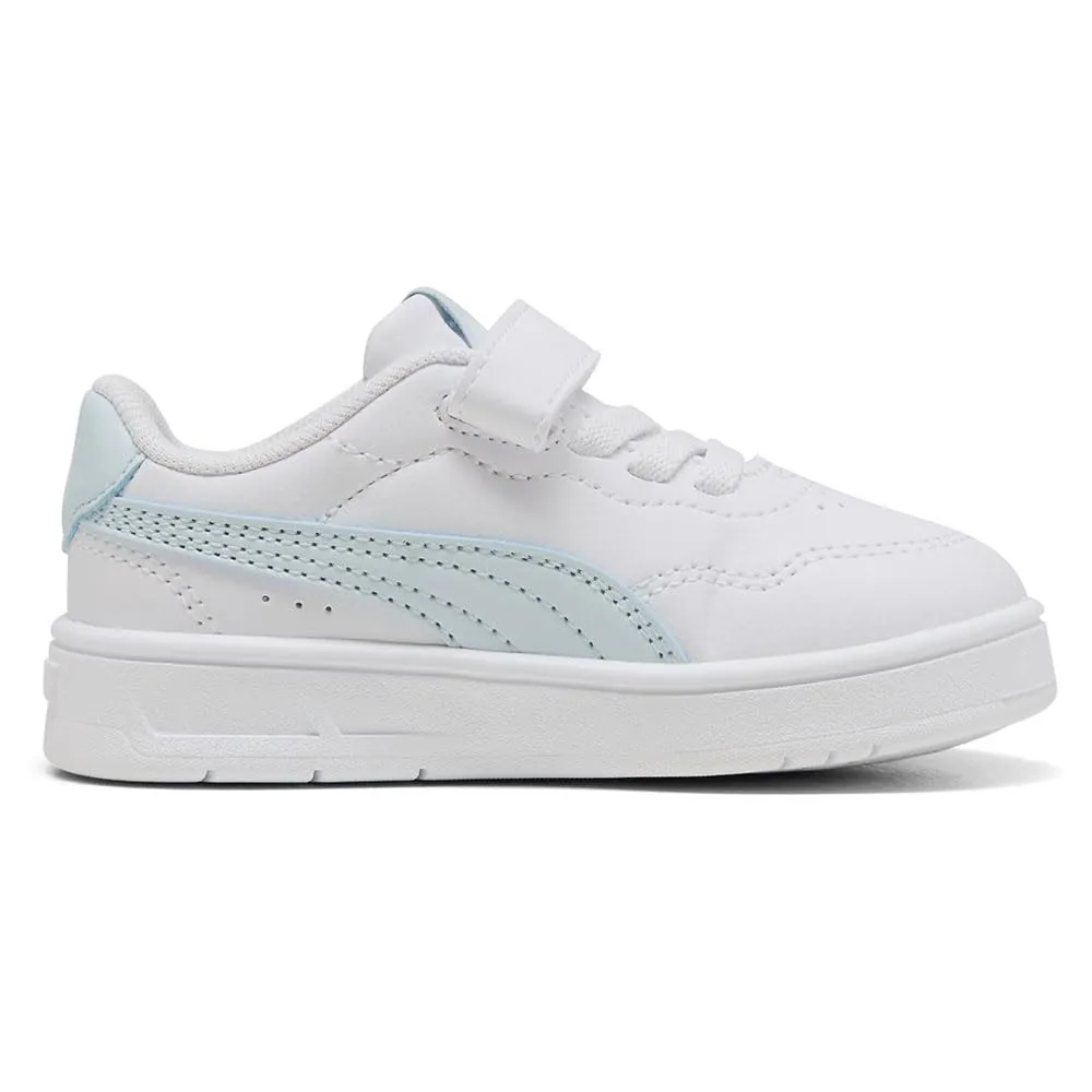 Puma Court Lally AC+ Inf sneakers bimba 19 EU bianco blu