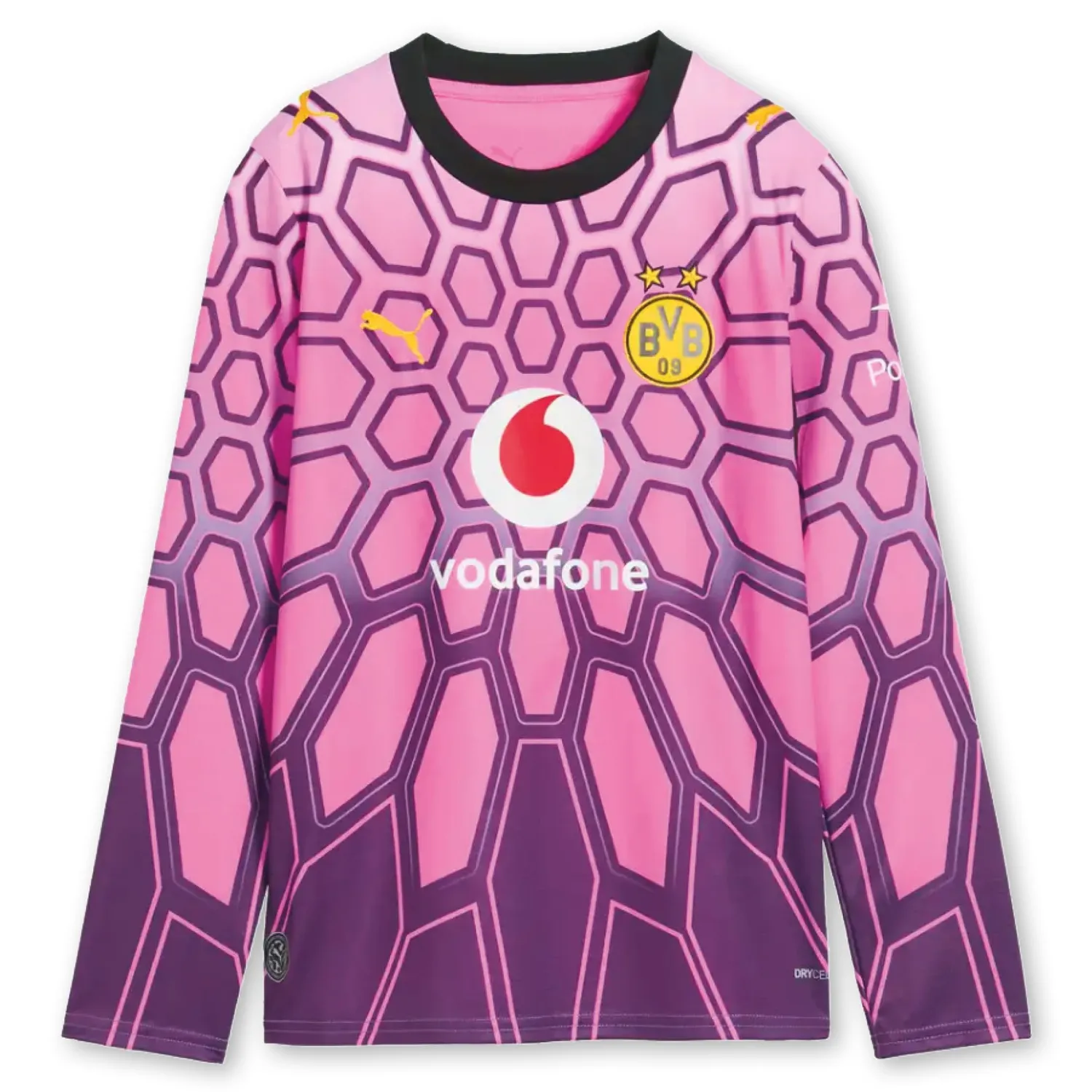PUMA Borussia Dortmund GK Replica LS Jr 26/27 maglia 140 portiere