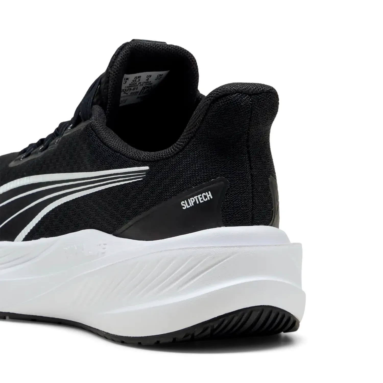 Puma Dasher Lite Sliptech Jr scarpe running Puma Black White leggere