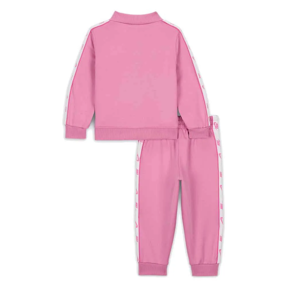 Nike Full Zip Logo Tape tuta bimbi nero 5-6 anni