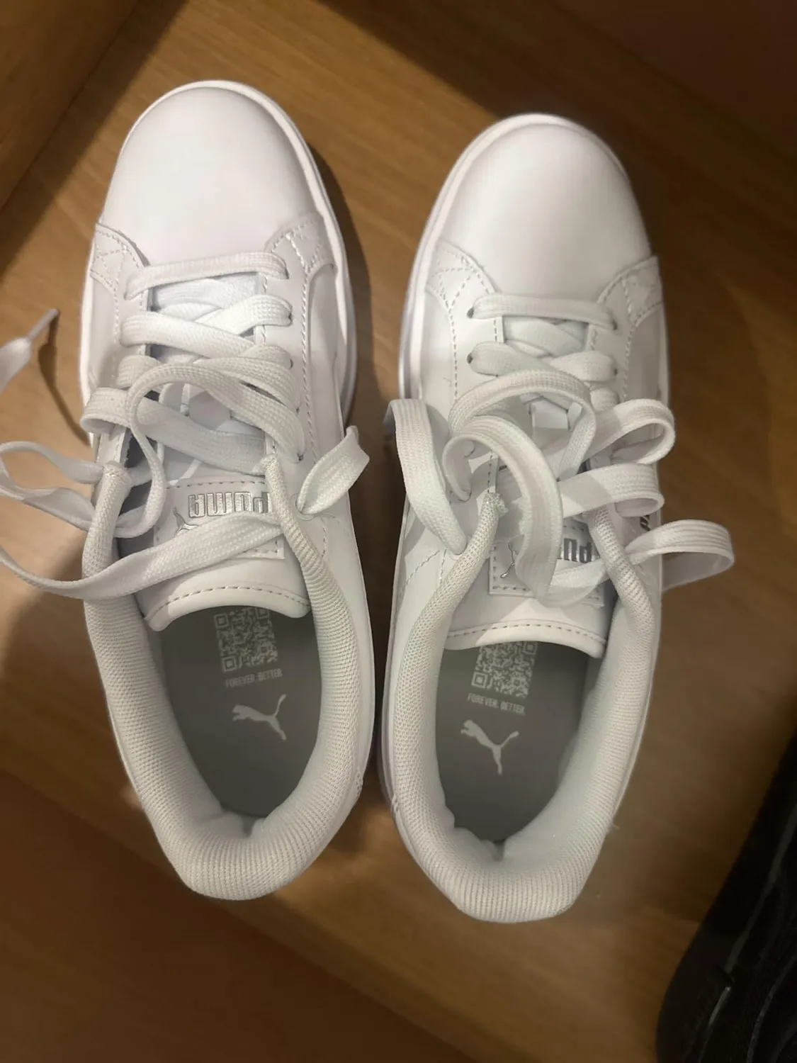 Puma Karmen L sneakers donna platform bianche