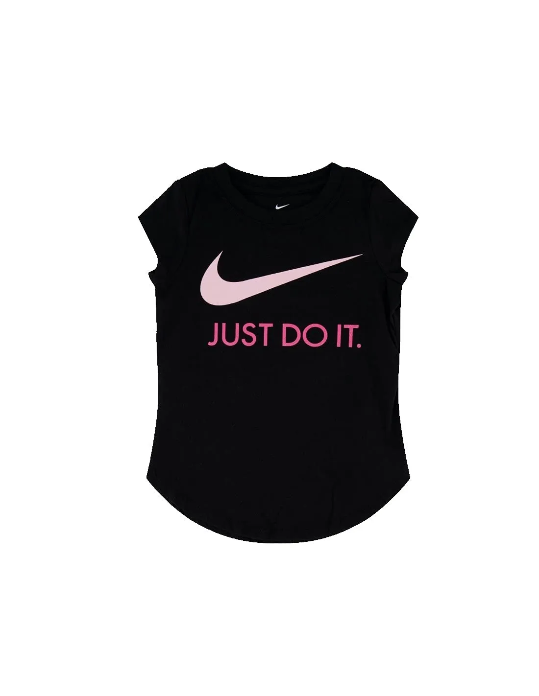 Nike T-shirt bambina nera cotone manica corta
