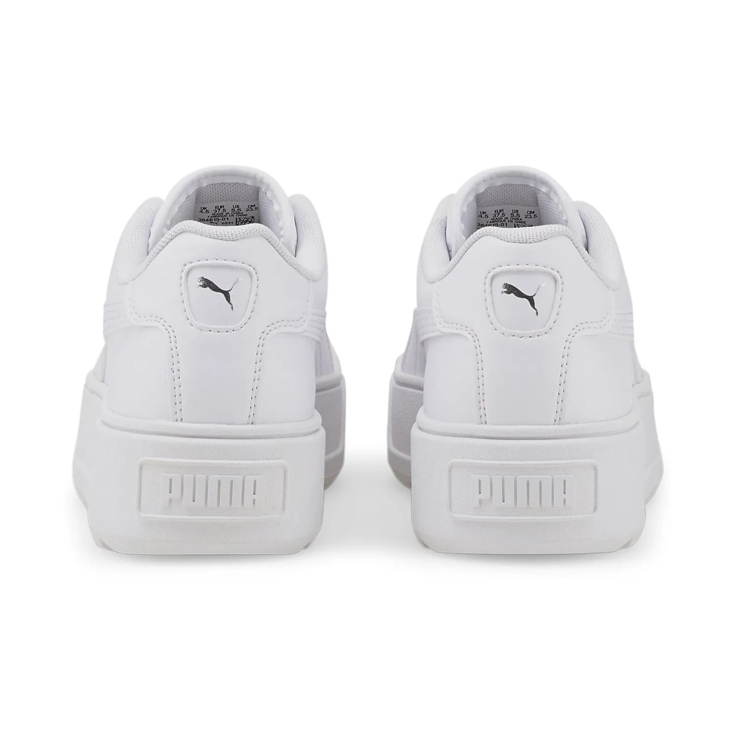 Puma Karmen L sneakers donna platform bianche