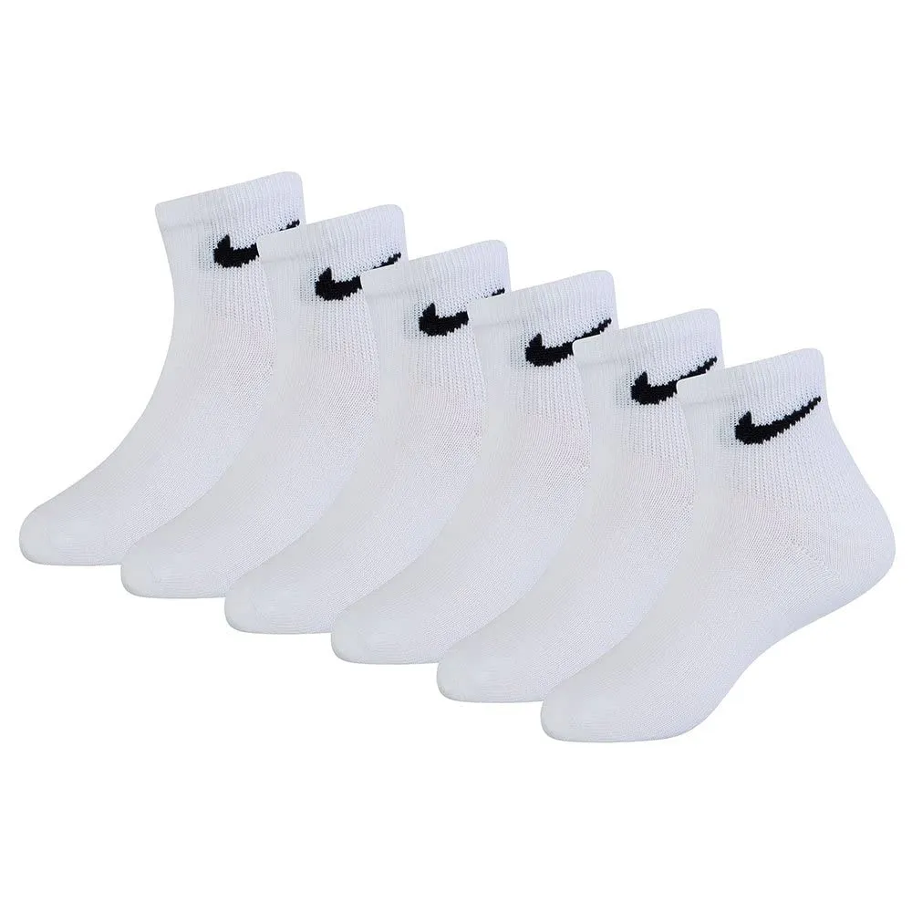 Nike Young Athletes calzini bimbo 6 paia bianchi