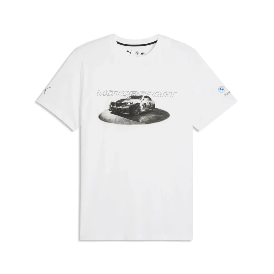 Puma BMW MMS Ess Graphic 2026 t-shirt taglia L nera