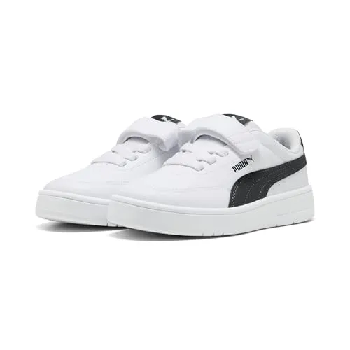 PUMA Court Classic Clean AC+ PS sneakers bambino bianche