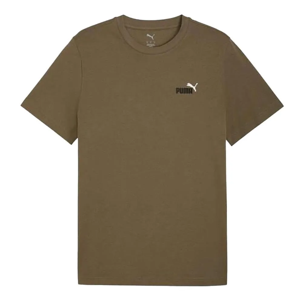 Puma Ess 2 Color Small No.1 Logo tee uomo XS Chai Latte