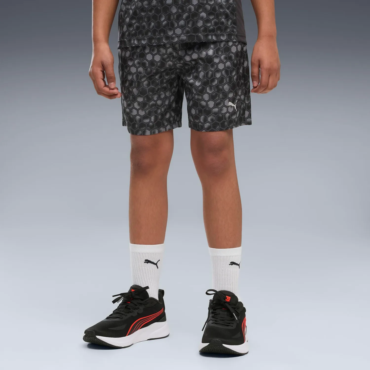PUMA TAD Ess AOP Woven pantaloncini taglia 152 fantasia