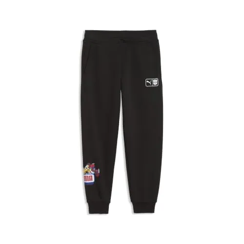Puma X Transformers pantaloni tuta bambini grigio felpati