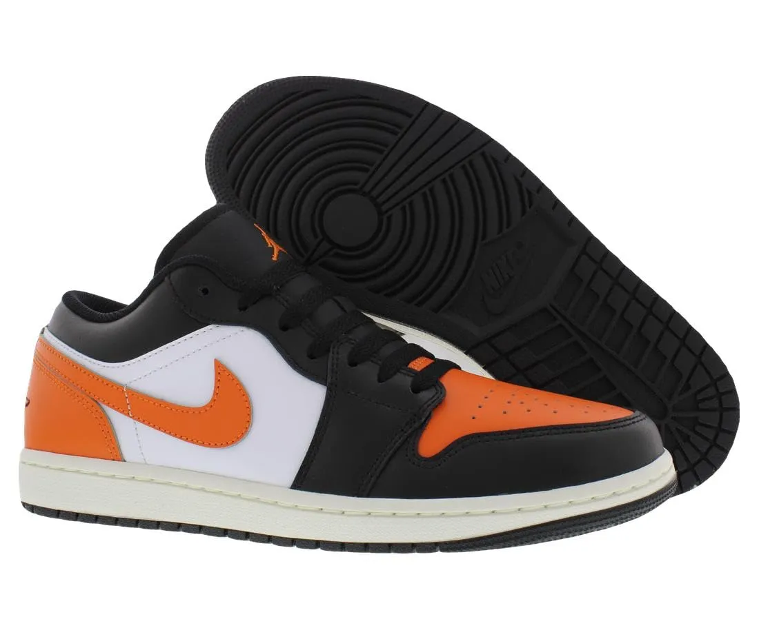 Air Jordan 1 Low Sneakers Uomo Nere 40.5 pelle