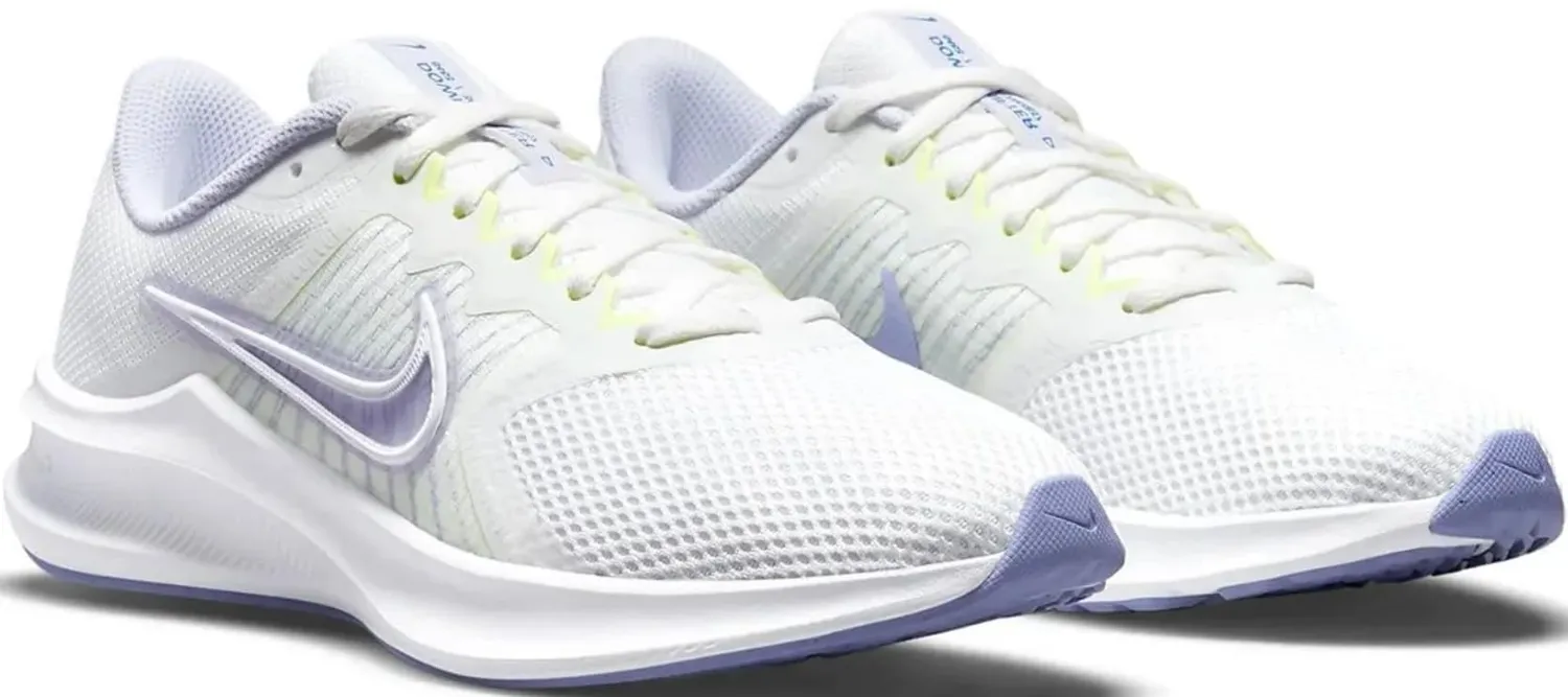 Nike Downshifter 11 scarpe running donna bianco