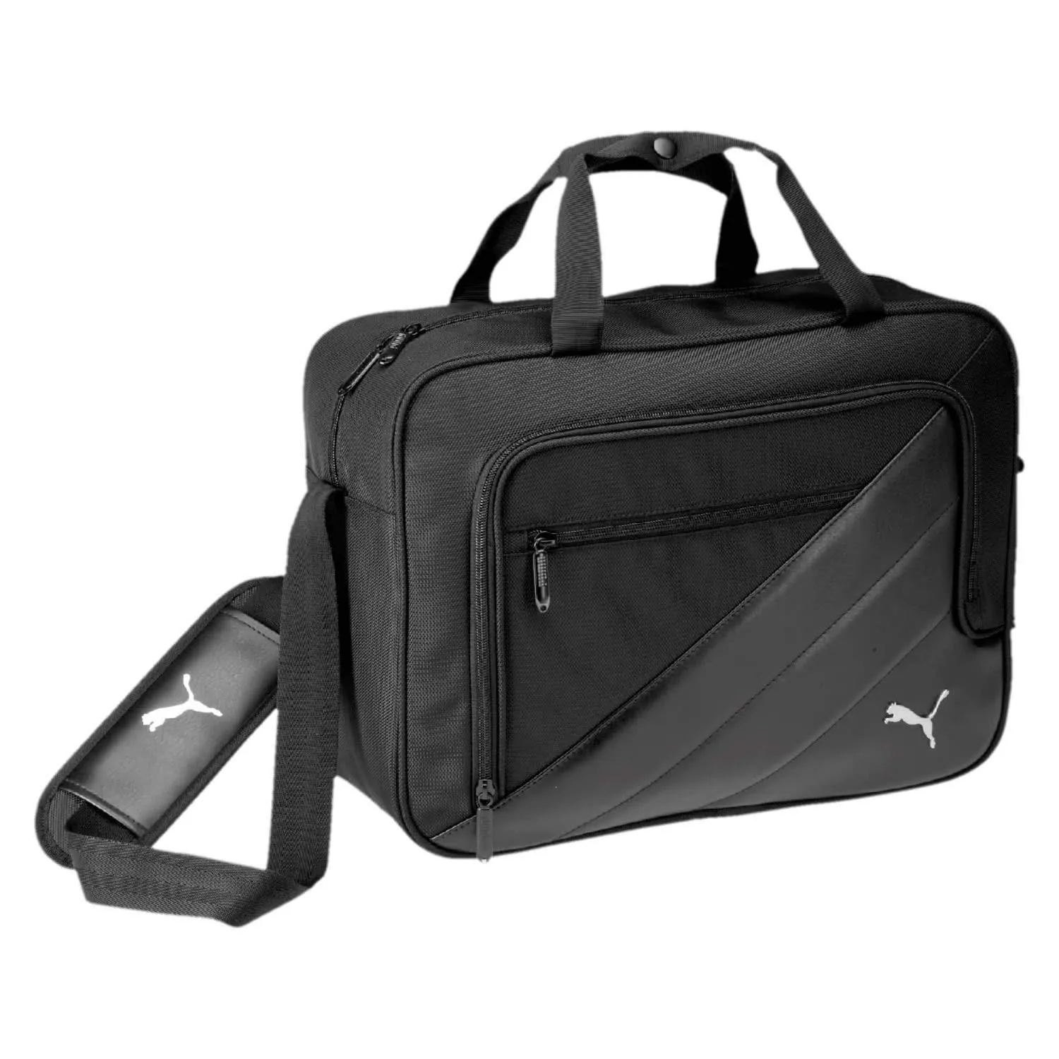 Puma Team Messenger borsa tracolla nera capiente