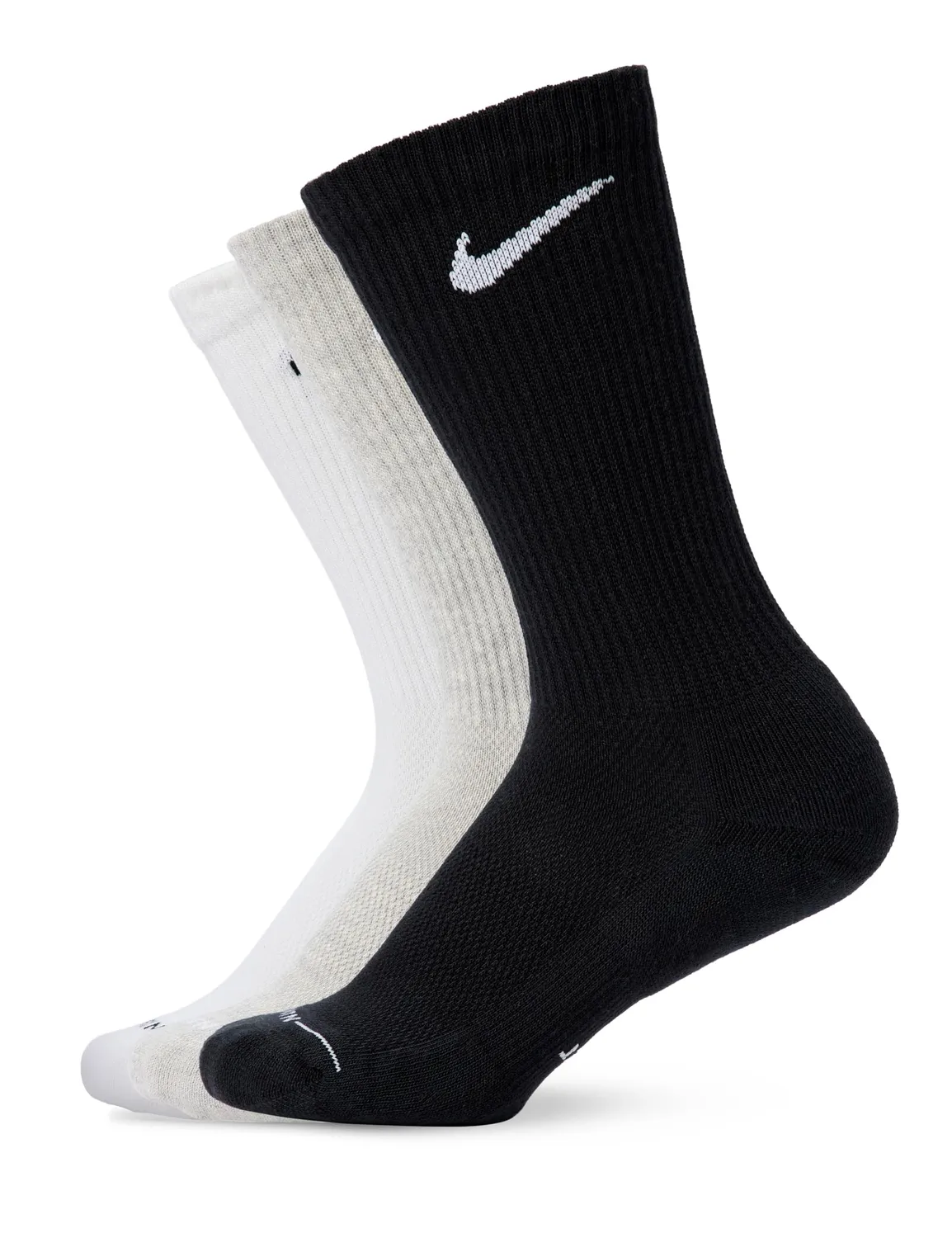 Nike Elevated Crew calzini 3 paia L marrone