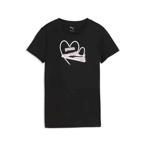 Puma Graphic Slim Sneaker Tee G maglietta bambina slim
