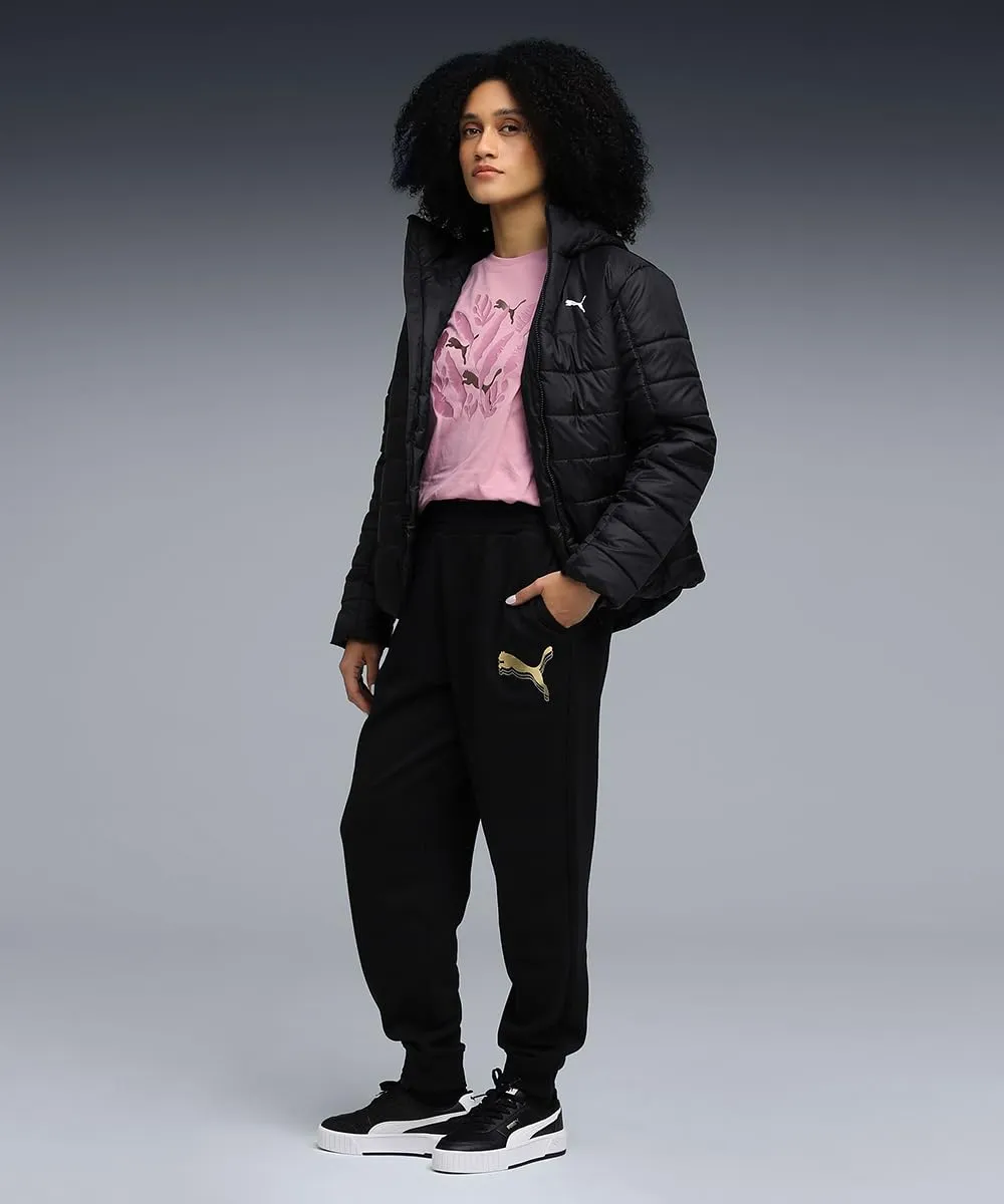 Puma Ess Metallic Sweatpants FL pantaloni donna S