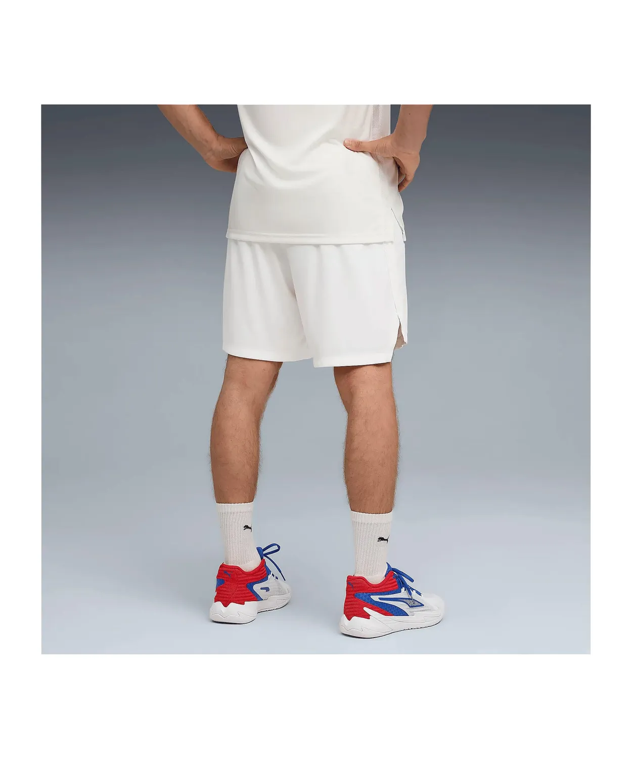 Puma TeamJaws Starter Shorts Uomo Bianchi calcio