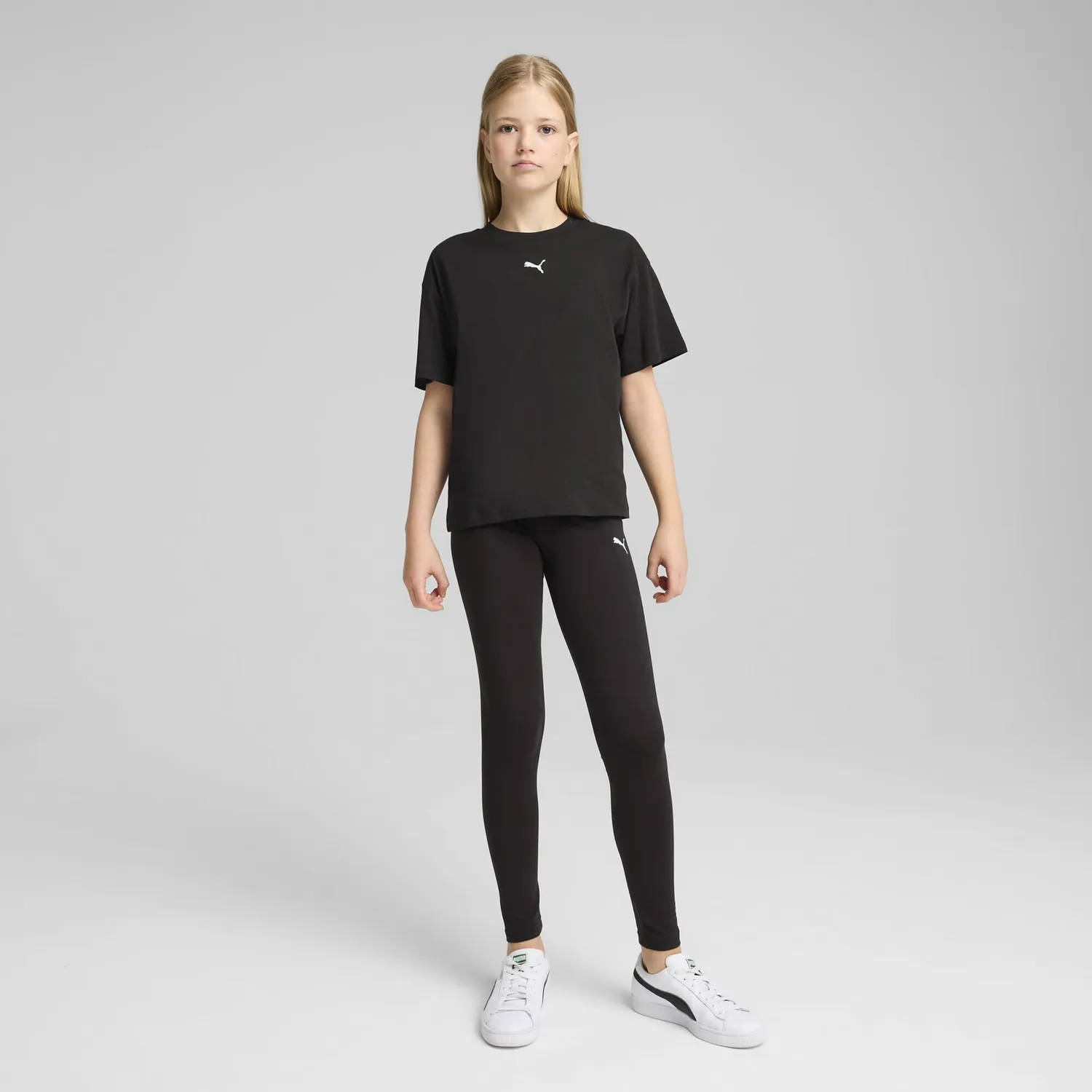 PUMA ESS Boxy Tee G maglietta bambina boxy pacco da 1