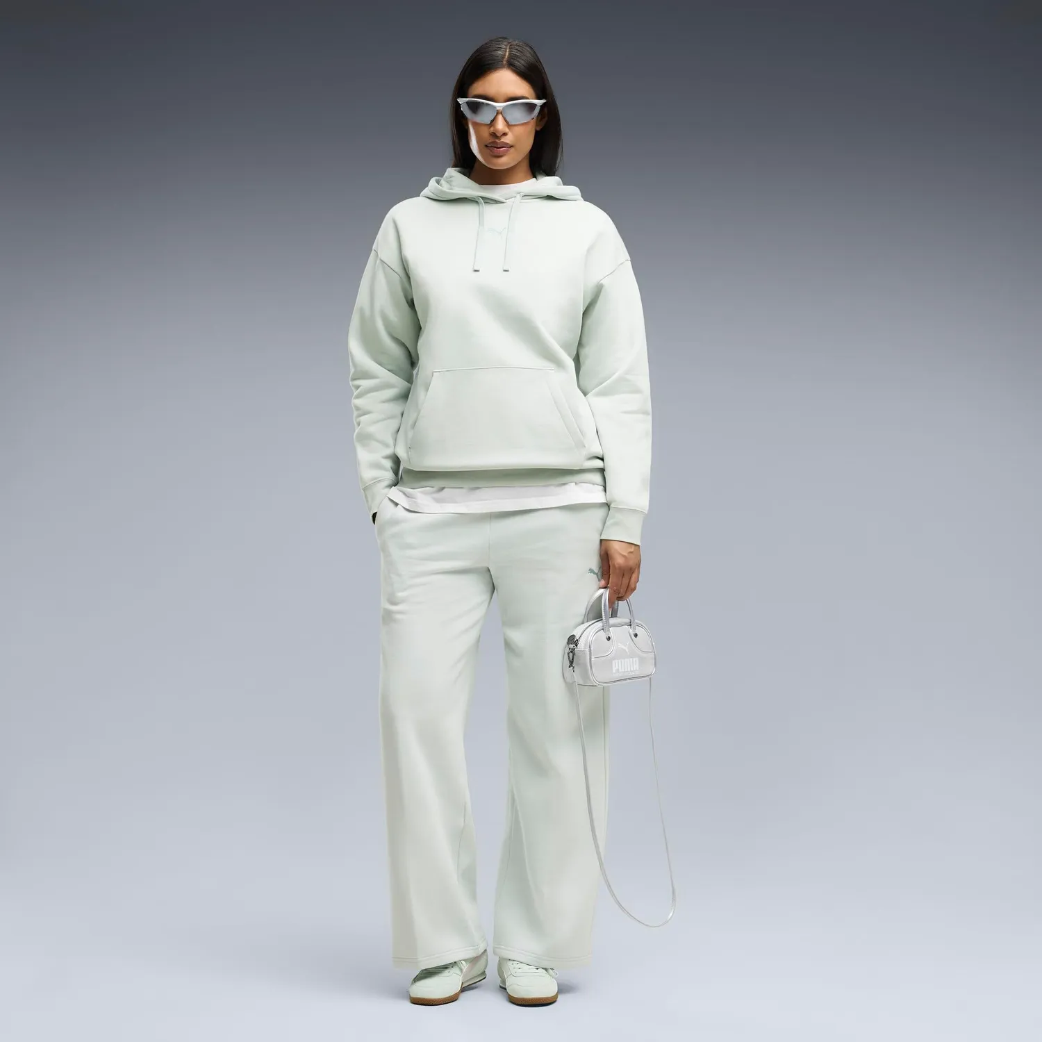 PUMA Essentials Felpa Cappuccio Donna XL Pile