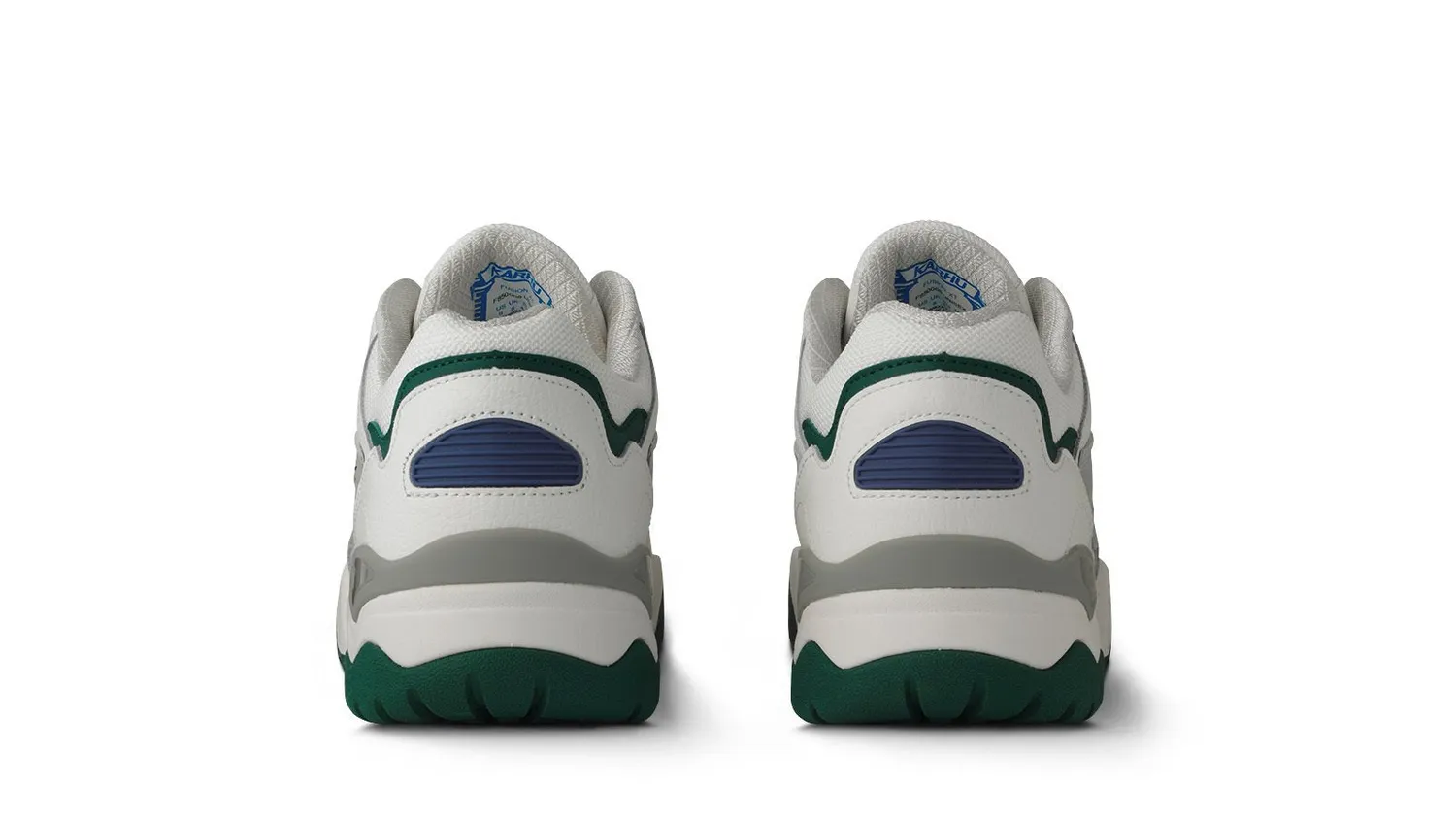 Karhu Fusion XT sneakers bianco verde pelle scamosciata