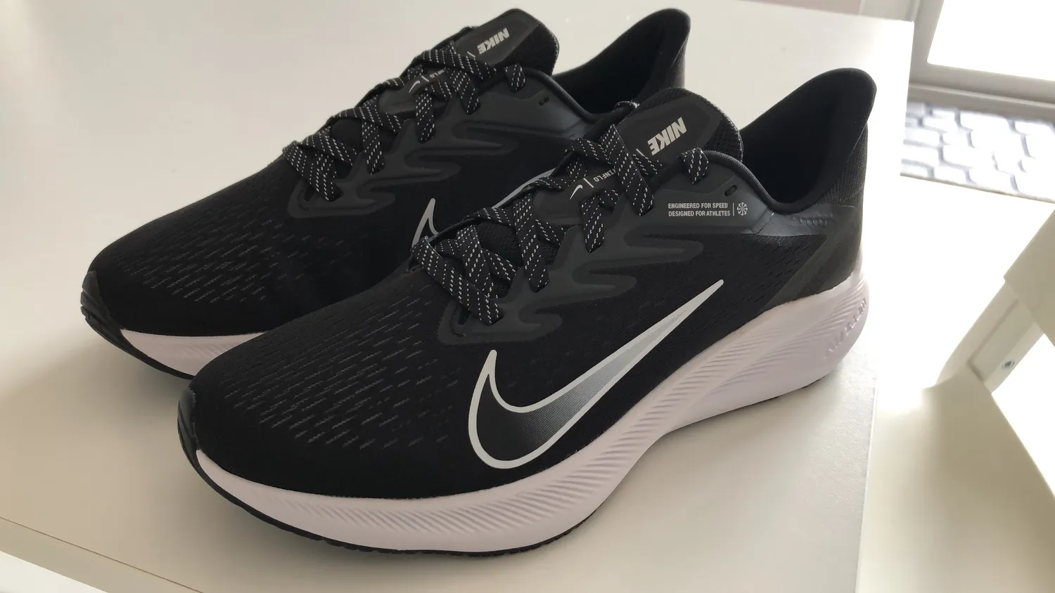 Nike Air Zoom Winflo 7 Scarpe running Uomo 43 rosse reattive