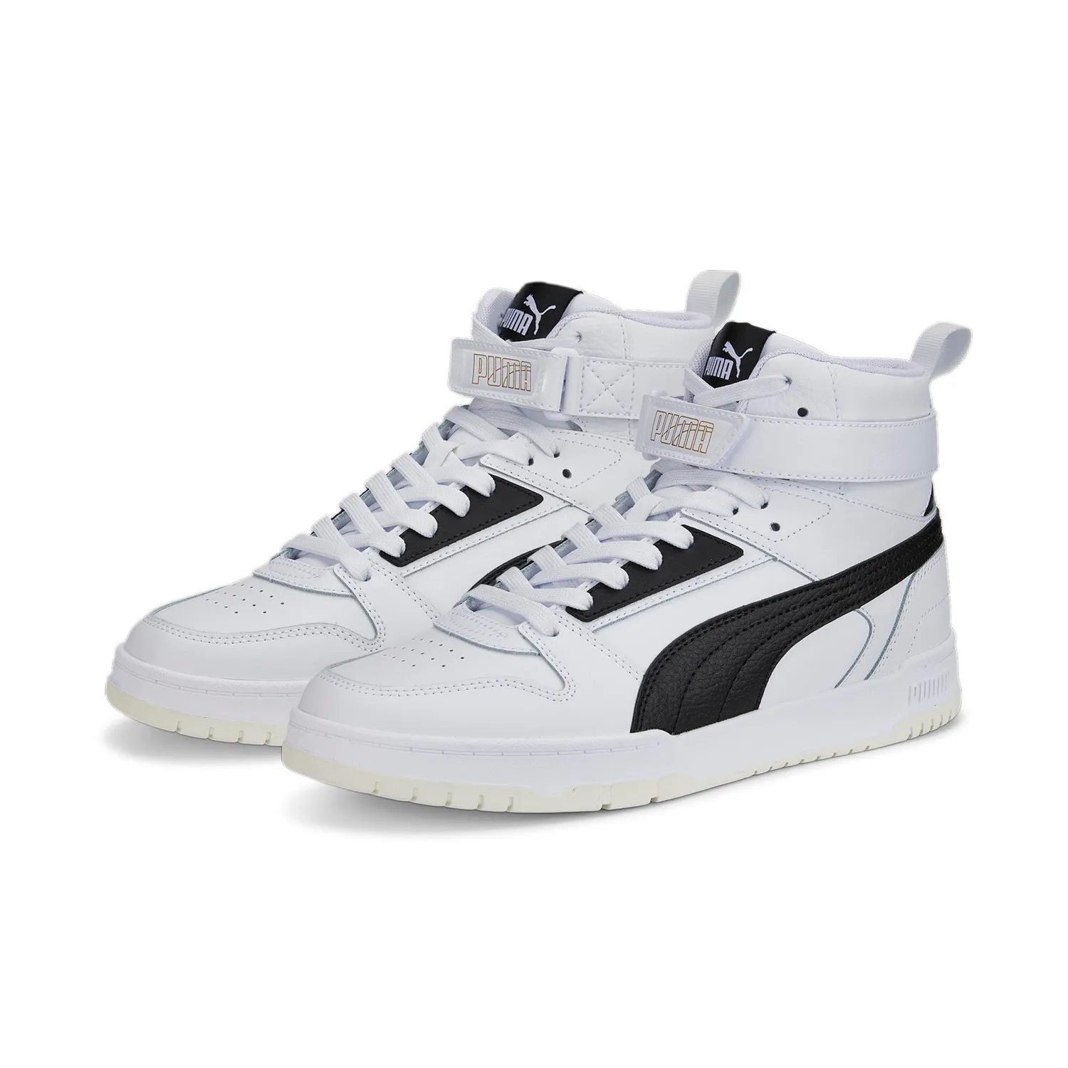 Puma RBD Game scarpe basket unisex bianche