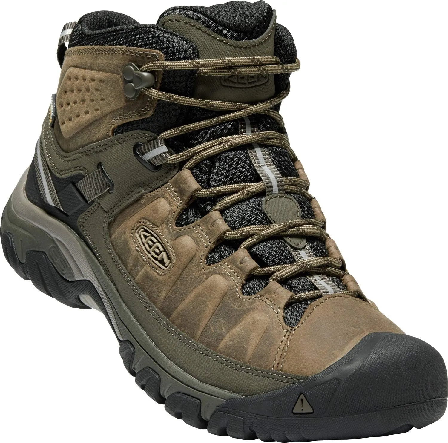 KEEN Targhee III Mid scarponi trekking nero marrone