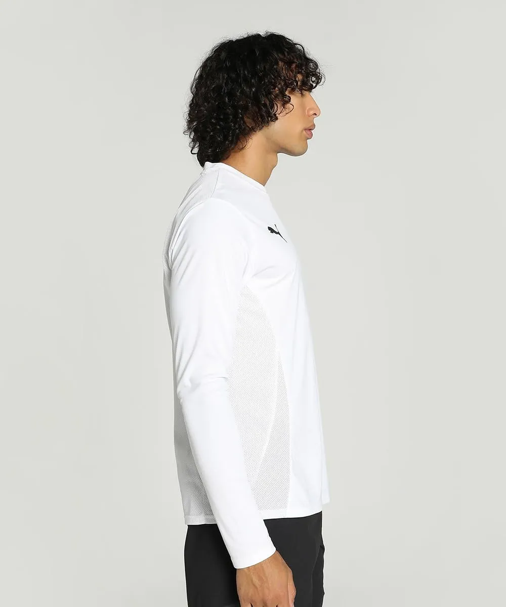 Puma Teamgoal LS maglia calcio bianca