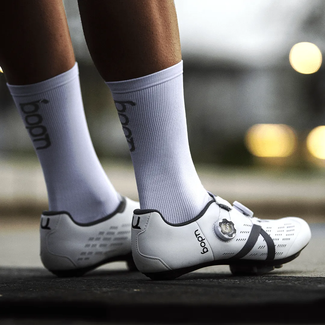 Udog Cento scarpe ciclismo bianco micro twist