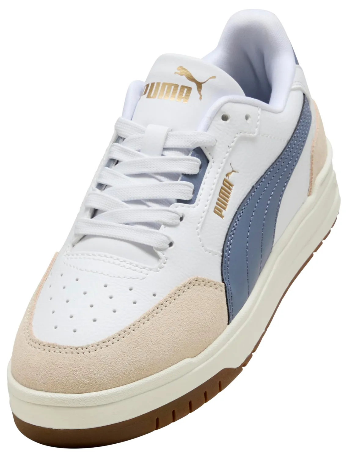 Puma Shuffle Downtown Lo OG Jr sneakers bimbo bianche