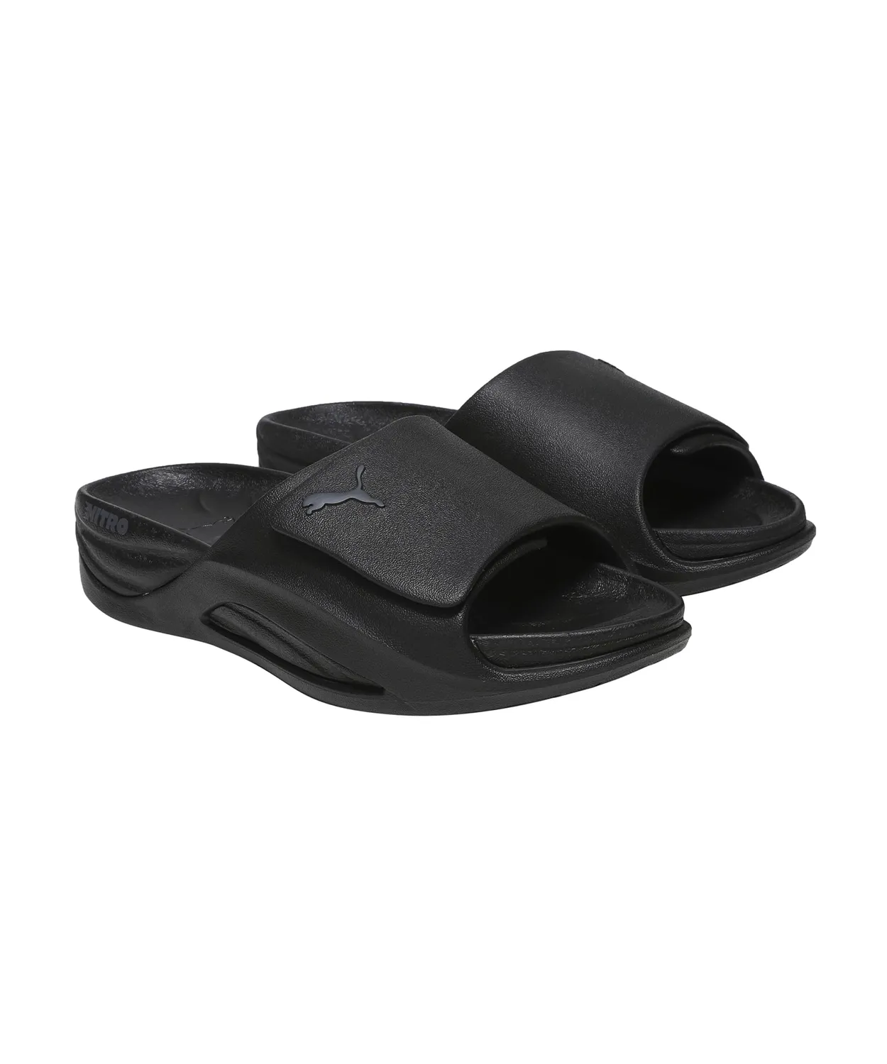 Puma Nitrocat Slide V ciabatte unisex 35.5 nero grigio