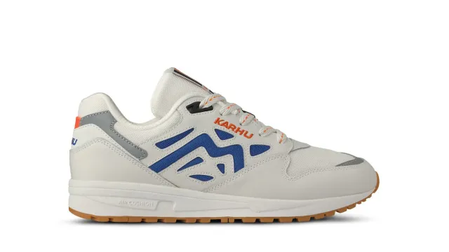 Karhu Legacy 96 sneakers Blanc de Blanc Dazzling Blue pelle