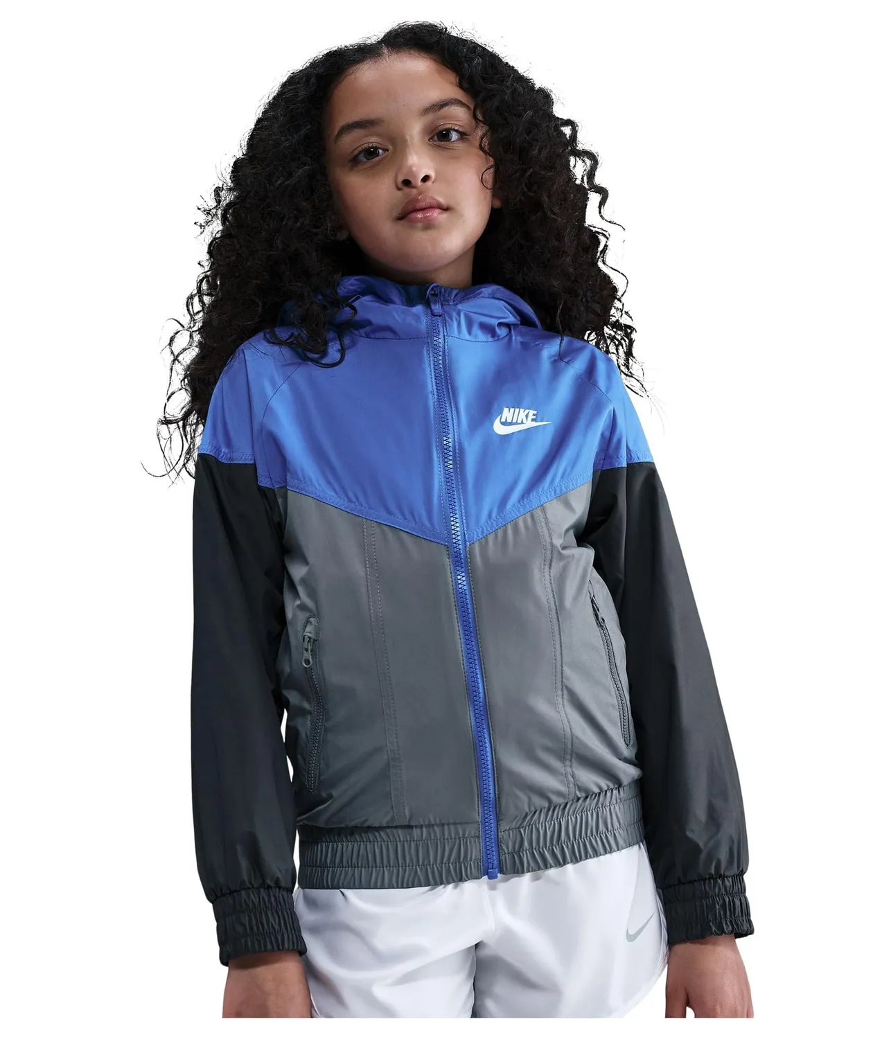 Nike Windrunner giacca bambini antipioggia con cappuccio
