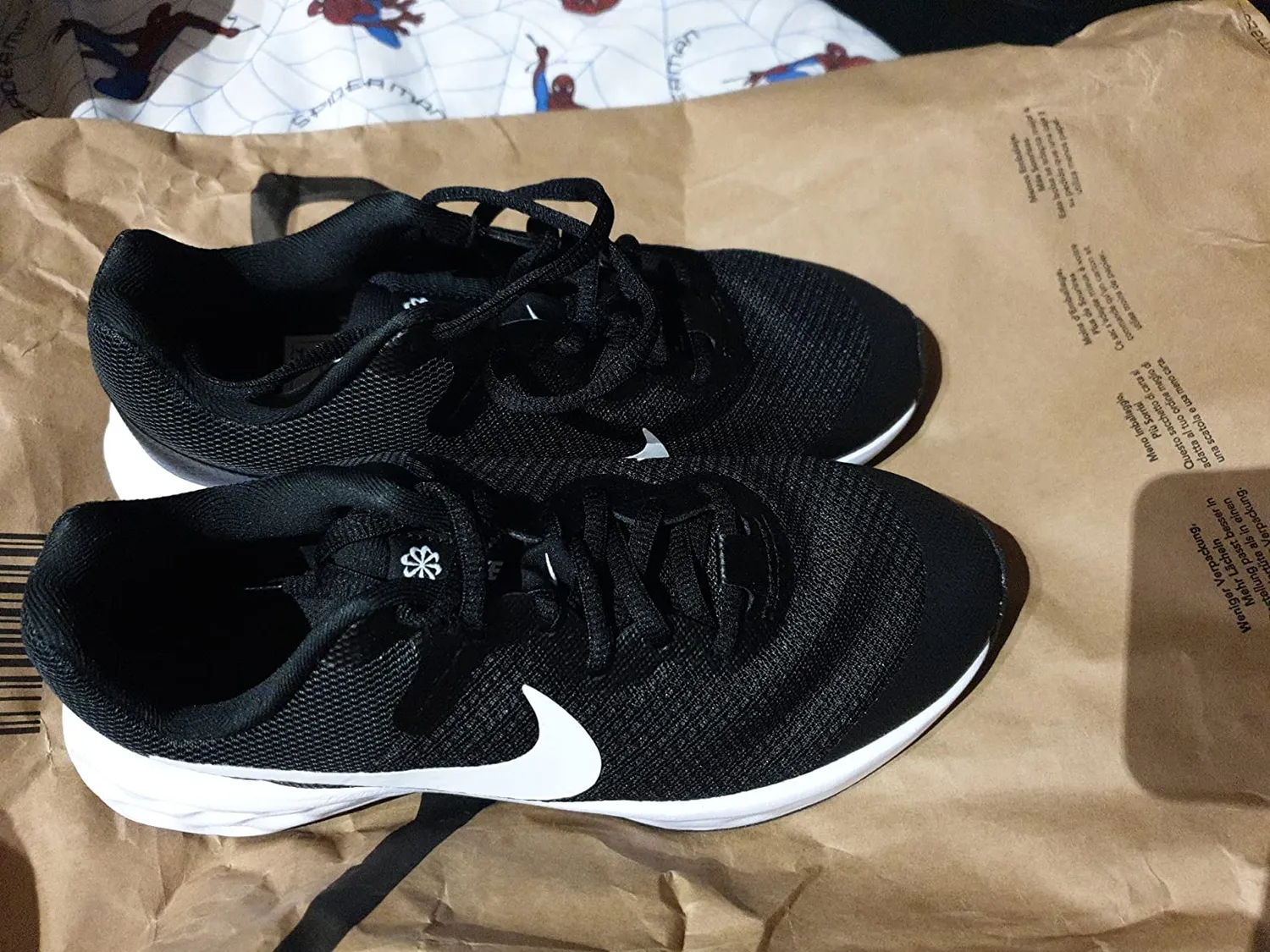Nike Revolution 6 NN TDV scarpe bambino nero