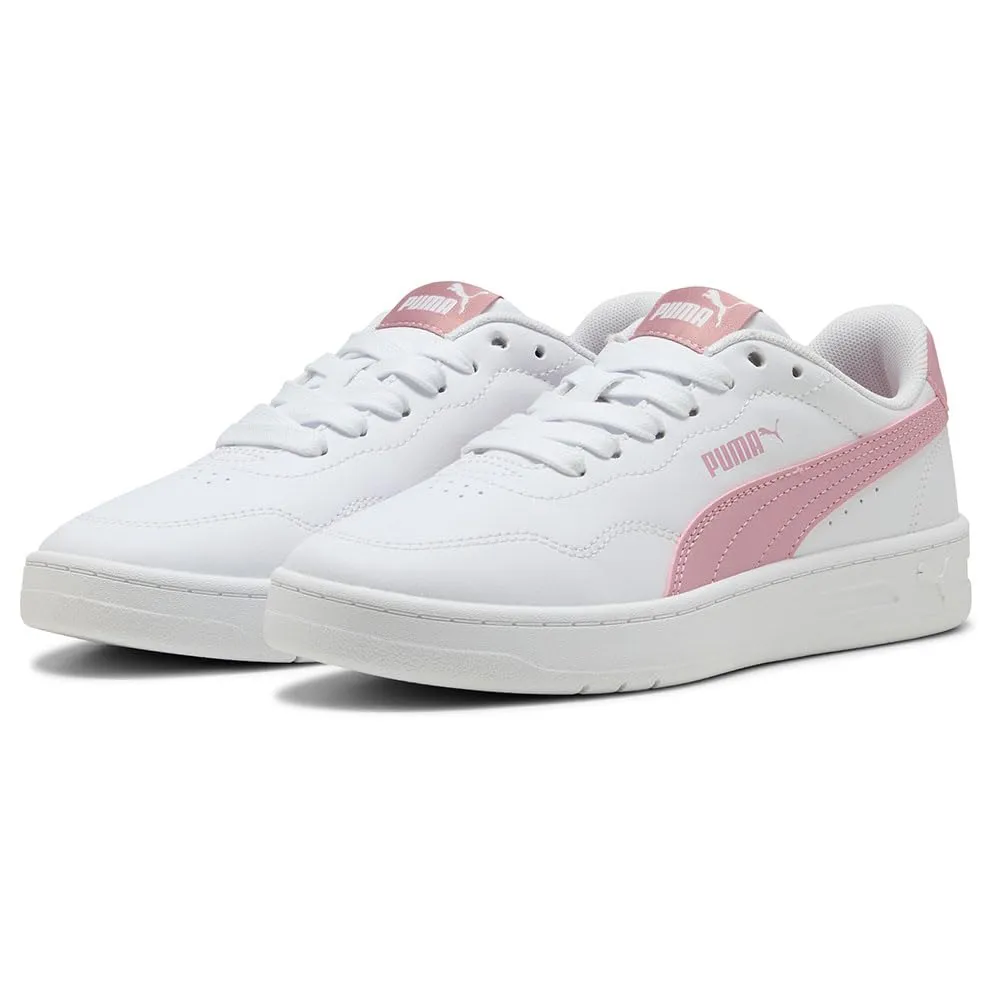 Puma Court Lally Jr sneakers bambina bianco azzurro