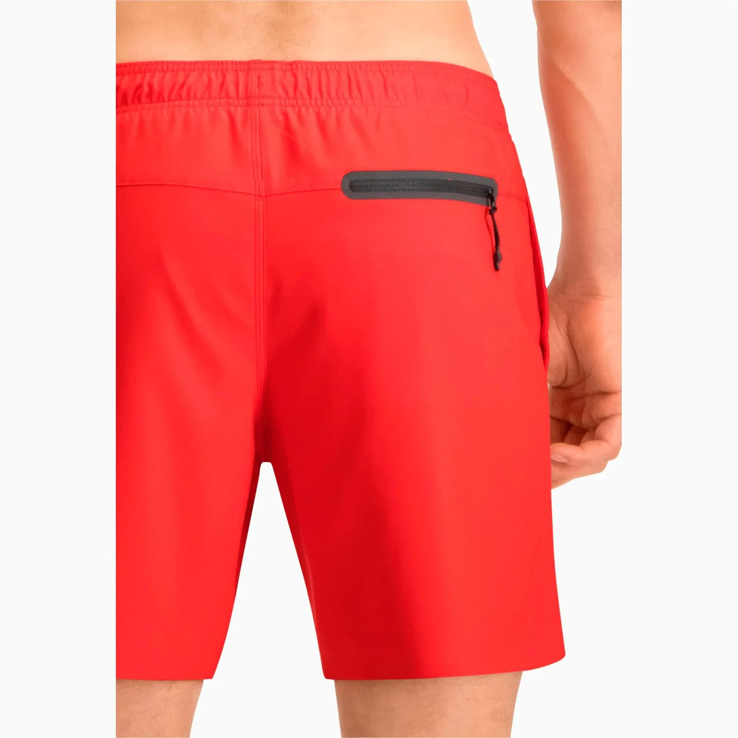 Puma costume boxer uomo M rosso coulisse