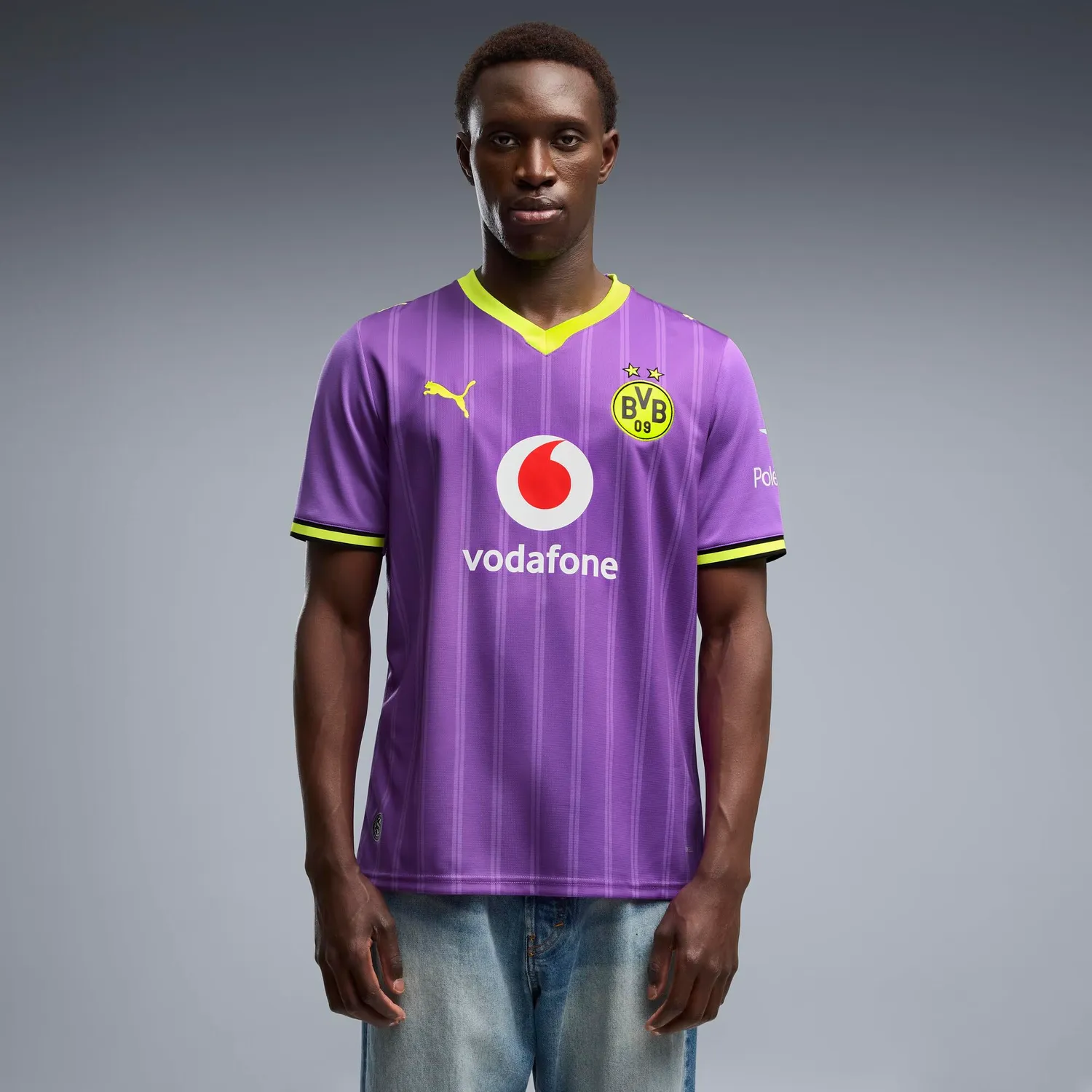 PUMA Borussia Dortmund Replica 26/27 maglia terza gialla