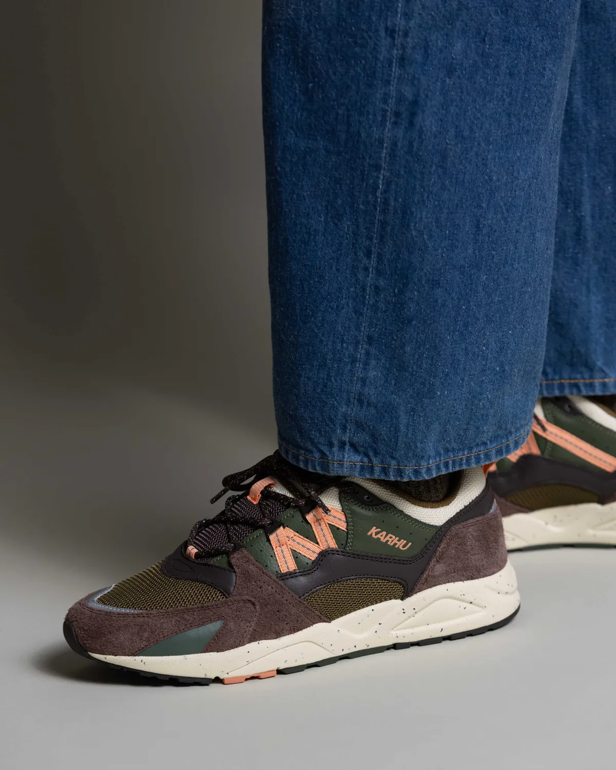 Karhu Fusion 2.0 scarpe Shaved Chocolate pelle